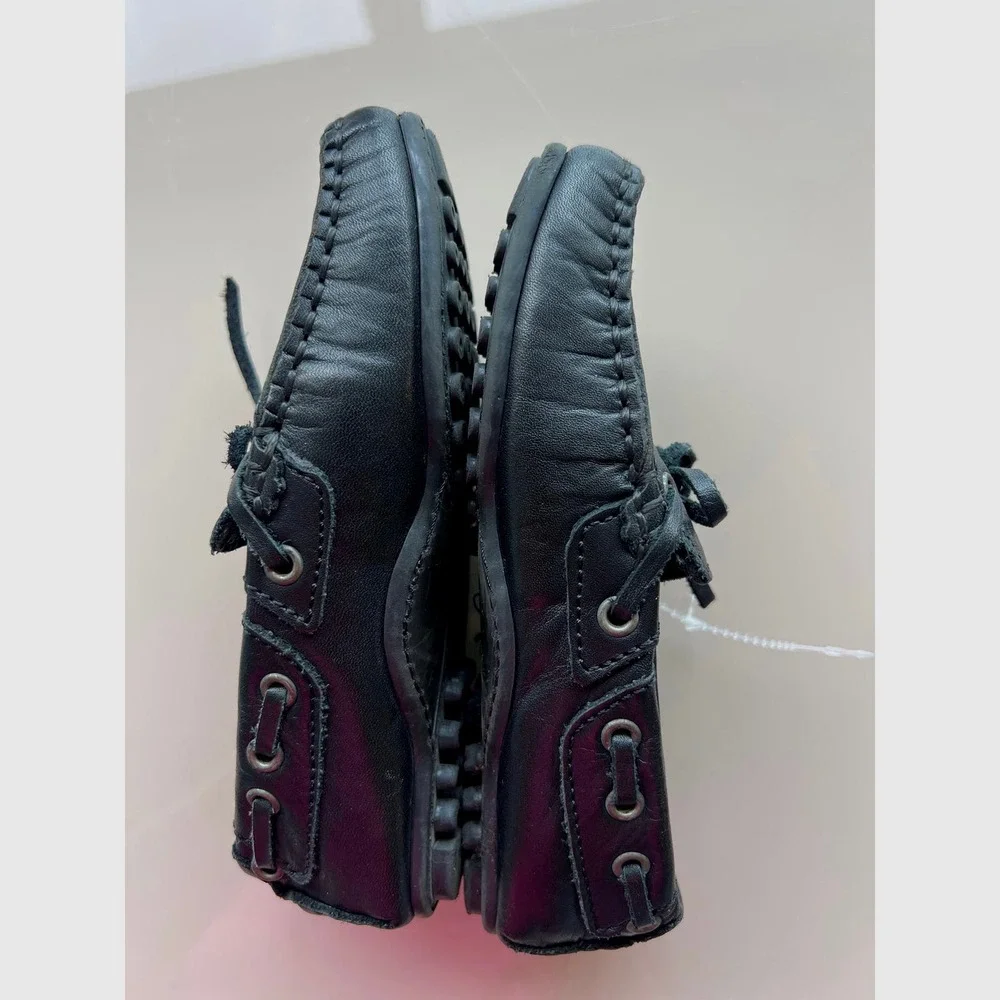 Zara kids loafers black size 12.5 Or 29